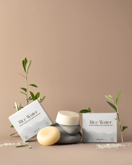 Rice Water Hair Shampoo & Conditioner Combo