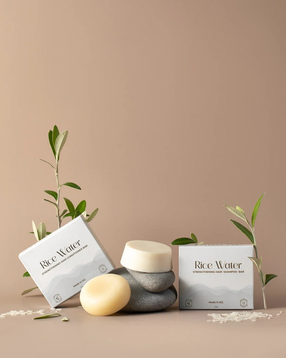 Rice Water Hair Shampoo & Conditioner Combo