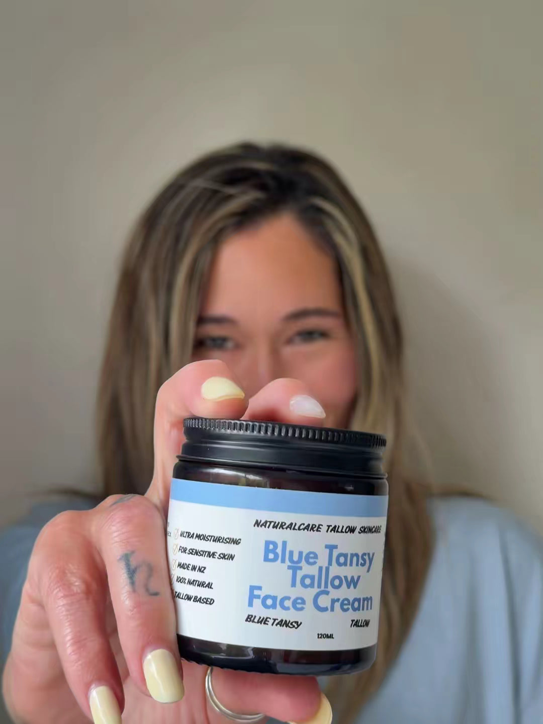 Blue Tansy Tallow Face Cream